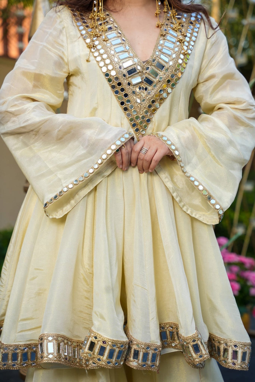 Women’s Party Wear Top Plazzo with Fancy Dupatta & Embroidery