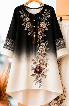 ๐ธ Elegant Floral Ombre Co-Ord Set