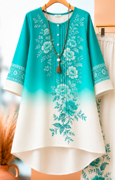 ๐ธ Elegant Floral Ombre Co-Ord Set