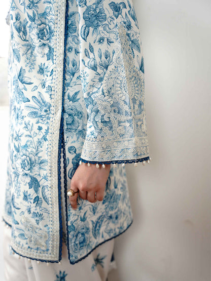 Kalamkari Farsi Suit Set