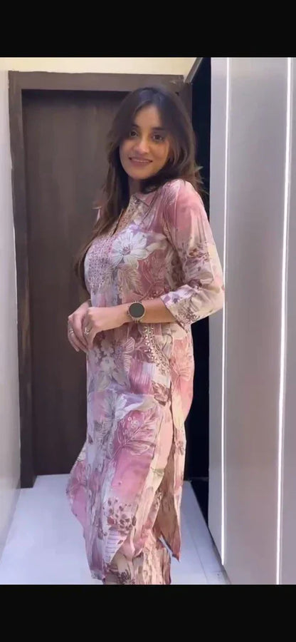 Label Mishwa Featuring beautiful Heavy Co-ord Set