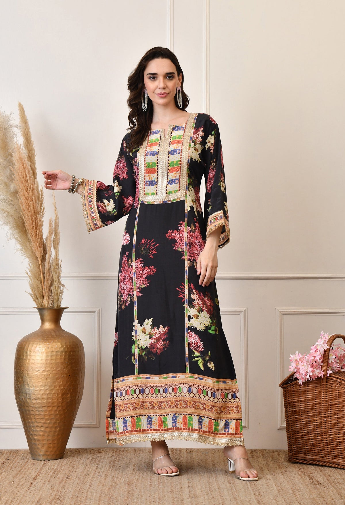 Naksh-o-Nigaar Dress - Pure Crepe