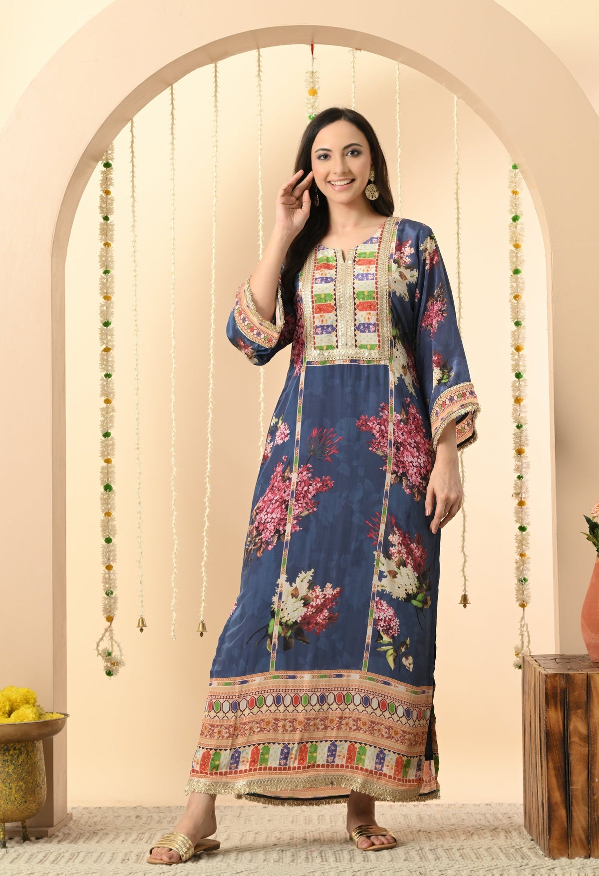 Naksh-o-Nigaar Dress - Pure Crepe