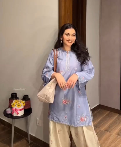 Persian Blue Farsi Co-ord Set