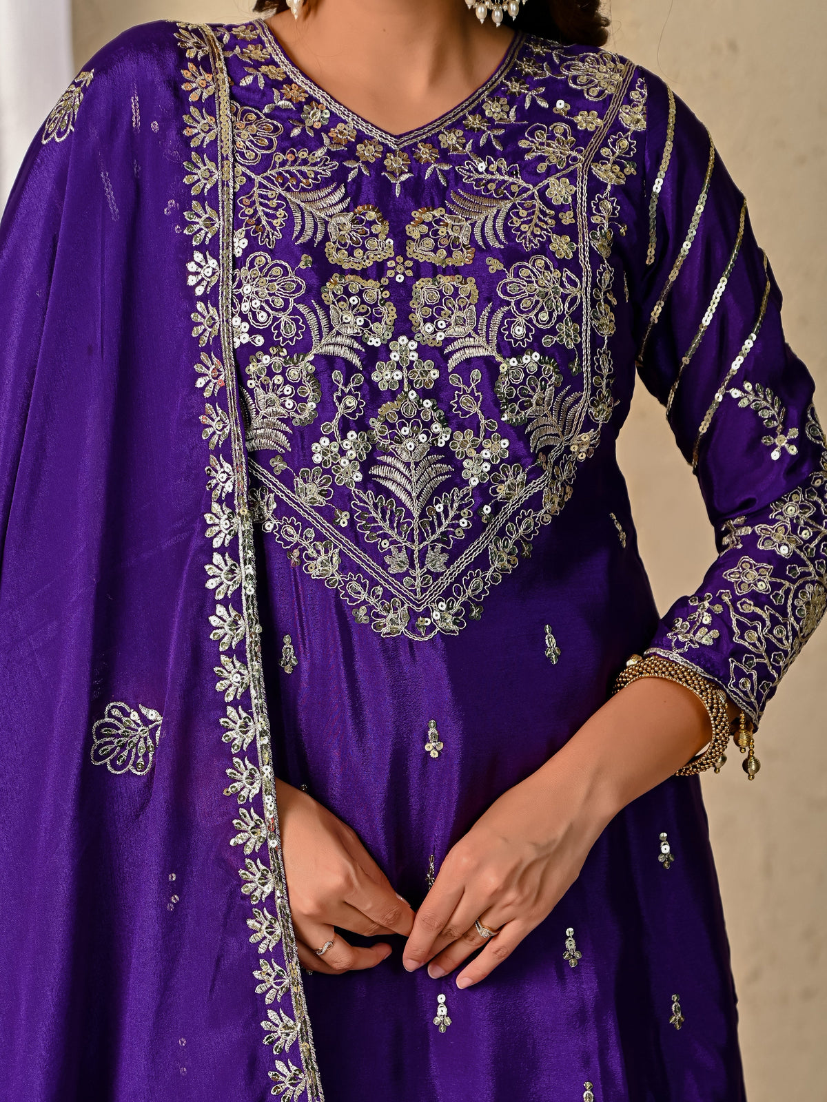 Elegant Designer Lehenga with Embroidery & Sequence Work-NF-(1245)