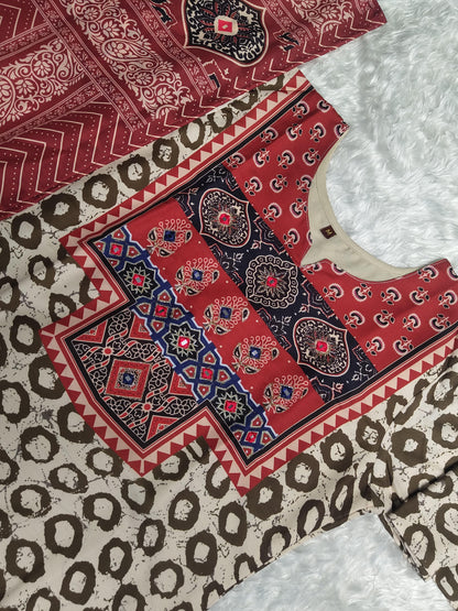 Featuring Fully Elegant Premium Muslin Suit Set Which is Beautifully Decorated With Hand Khatli Work And Original Mirror Work With Butti Pattern.(WARED09)