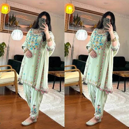 Premium Chinnon Silk Party Wear Collection